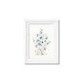 Picture of Blue Leaves II  _GroupedProduct_Rectangle_Portrait_Framed_Matted_