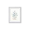 Picture of Blue Leaves II  _GroupedProduct_Rectangle_Portrait_Framed_Matted_