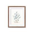 Picture of Blue Leaves II  _GroupedProduct_Rectangle_Portrait_Framed_Matted_