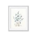 Picture of Blue Leaves II  _GroupedProduct_Rectangle_Portrait_Framed_Matted_