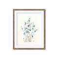 Picture of Blue Leaves II  _GroupedProduct_Rectangle_Portrait_Framed_Matted_