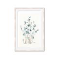 Picture of Blue Leaves II  _GroupedProduct_Rectangle_Portrait_Framed_Matted_