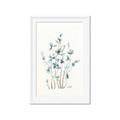 Picture of Blue Leaves II  _GroupedProduct_Rectangle_Portrait_Framed_Matted_
