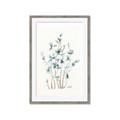 Picture of Blue Leaves II  _GroupedProduct_Rectangle_Portrait_Framed_Matted_