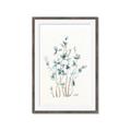 Picture of Blue Leaves II  _GroupedProduct_Rectangle_Portrait_Framed_Matted_