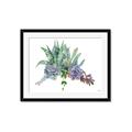 Picture of Succulent Group _GroupedProduct_Rectangle_Landscape_Framed_Matted_