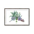 Picture of Succulent Group _GroupedProduct_Rectangle_Landscape_Framed_Matted_