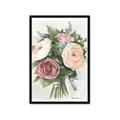 Picture of Wedding Bouquet II _GroupedProduct_Rectangle_Portrait_Framed_Matted_