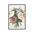 Picture of Wedding Bouquet II _GroupedProduct_Rectangle_Portrait_Framed_Matted_