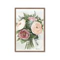 Picture of Wedding Bouquet II _GroupedProduct_Rectangle_Portrait_Framed_Matted_