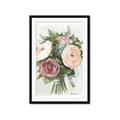Picture of Wedding Bouquet II _GroupedProduct_Rectangle_Portrait_Framed_Matted_