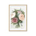 Picture of Wedding Bouquet II _GroupedProduct_Rectangle_Portrait_Framed_Matted_