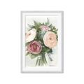 Picture of Wedding Bouquet II _GroupedProduct_Rectangle_Portrait_Framed_Matted_