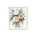 Picture of Wedding Bouquet II _GroupedProduct_Rectangle_Portrait_Framed_Matted_