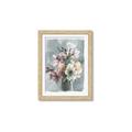Picture of Coloured flower in pot I _GroupedProduct_Rectangle_Portrait_Framed_Matted_