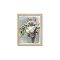Picture of Coloured flower in pot II _GroupedProduct_Rectangle_Portrait_Framed_Matted_