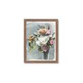 Picture of Coloured flower in pot II _GroupedProduct_Rectangle_Portrait_Framed_Matted_