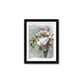 Picture of Coloured flower in pot II _GroupedProduct_Rectangle_Portrait_Framed_Matted_