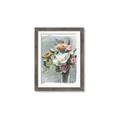 Picture of Coloured flower in pot II _GroupedProduct_Rectangle_Portrait_Framed_Matted_