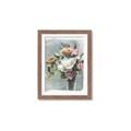 Picture of Coloured flower in pot II _GroupedProduct_Rectangle_Portrait_Framed_Matted_