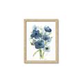 Picture of Blue Poppies I  _GroupedProduct_Rectangle_Portrait_Framed_Matted_