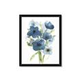 Picture of Blue Poppies I  _GroupedProduct_Rectangle_Portrait_Framed_Matted_