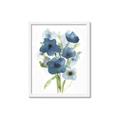 Picture of Blue Poppies I  _GroupedProduct_Rectangle_Portrait_Framed_Matted_