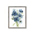 Picture of Blue Poppies I  _GroupedProduct_Rectangle_Portrait_Framed_Matted_
