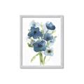 Picture of Blue Poppies I  _GroupedProduct_Rectangle_Portrait_Framed_Matted_