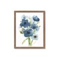 Picture of Blue Poppies I  _GroupedProduct_Rectangle_Portrait_Framed_Matted_