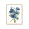 Picture of Blue Poppies I  _GroupedProduct_Rectangle_Portrait_Framed_Matted_