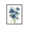 Picture of Blue Poppies I  _GroupedProduct_Rectangle_Portrait_Framed_Matted_