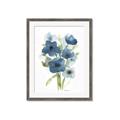 Picture of Blue Poppies I  _GroupedProduct_Rectangle_Portrait_Framed_Matted_