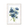 Picture of Blue Poppies I  _GroupedProduct_Rectangle_Portrait_Framed_Matted_