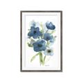 Picture of Blue Poppies I  _GroupedProduct_Rectangle_Portrait_Framed_Matted_