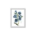 Picture of Blue Poppies II _GroupedProduct_Rectangle_Portrait_Framed_Matted_