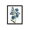 Picture of Blue Poppies II _GroupedProduct_Rectangle_Portrait_Framed_Matted_