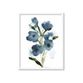Picture of Blue Poppies II _GroupedProduct_Rectangle_Portrait_Framed_Matted_