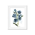 Picture of Blue Poppies II _GroupedProduct_Rectangle_Portrait_Framed_Matted_