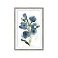 Picture of Blue Poppies II _GroupedProduct_Rectangle_Portrait_Framed_Matted_