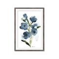 Picture of Blue Poppies II _GroupedProduct_Rectangle_Portrait_Framed_Matted_