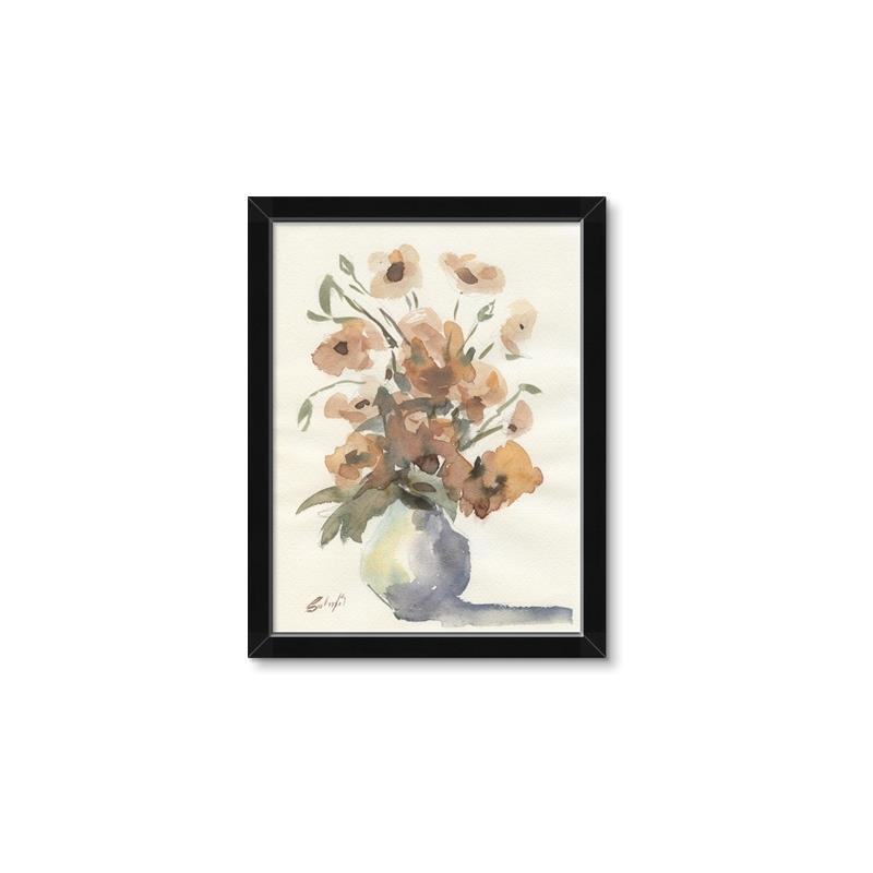 Picture of Summer Flower II  _GroupedProduct_Rectangle_Portrait_Framed_Matted_