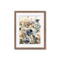 Picture of Autumn Wildflower I _GroupedProduct_Rectangle_Portrait_Framed_Matted_