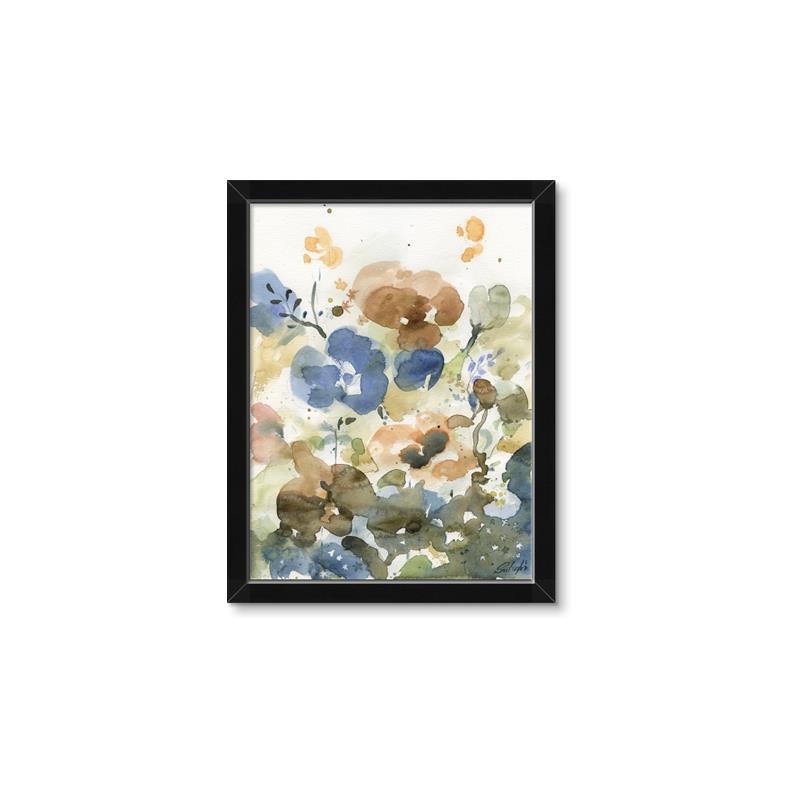 Picture of Autumn Wildflower II _GroupedProduct_Rectangle_Portrait_Framed_Matted_