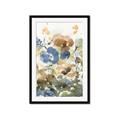 Picture of Autumn Wildflower II _GroupedProduct_Rectangle_Portrait_Framed_Matted_