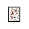 Picture of Pink Poppy Linen _GroupedProduct_Rectangle_Portrait_Framed_Matted_