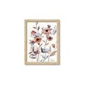 Picture of Pink Poppy Linen _GroupedProduct_Rectangle_Portrait_Framed_Matted_