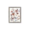 Picture of Pink Poppy Linen _GroupedProduct_Rectangle_Portrait_Framed_Matted_