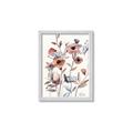 Picture of Pink Poppy Linen _GroupedProduct_Rectangle_Portrait_Framed_Matted_