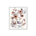 Picture of Pink Poppy Linen _GroupedProduct_Rectangle_Portrait_Framed_Matted_